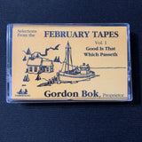 CASSETTE Gordon Bok 'February Tape' Vol. 1 Maine winter folk songs selections