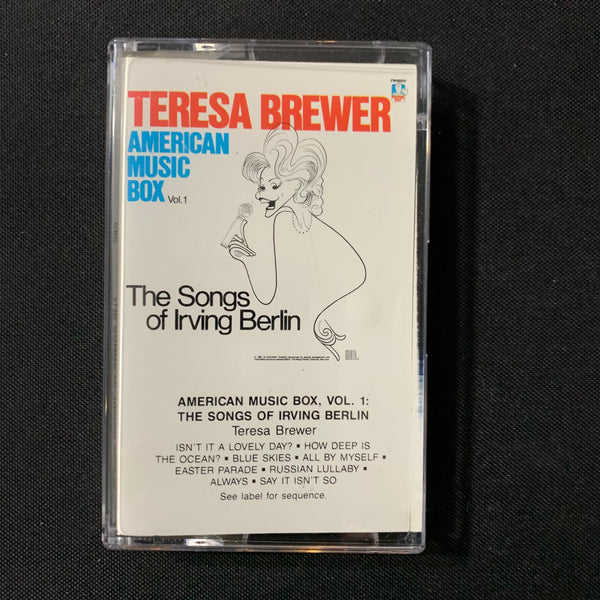 CASSETTE Teresa Brewer 'American Music Box: Songs of Irving Berlin' tape
