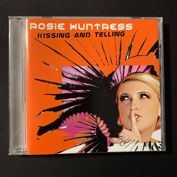 CD Rosie Huntress 'Kissing and Telling' (2004) bubblegum pop with guitars female