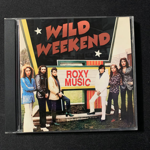 CD Roxy Music 'Wild Weekend' Scorpio live 1976 unofficial silver disc