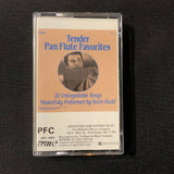 CASSETTE Kevin Budd 'Tender Pan Flute Favorites' (1990) 20 songs beautiful music tape