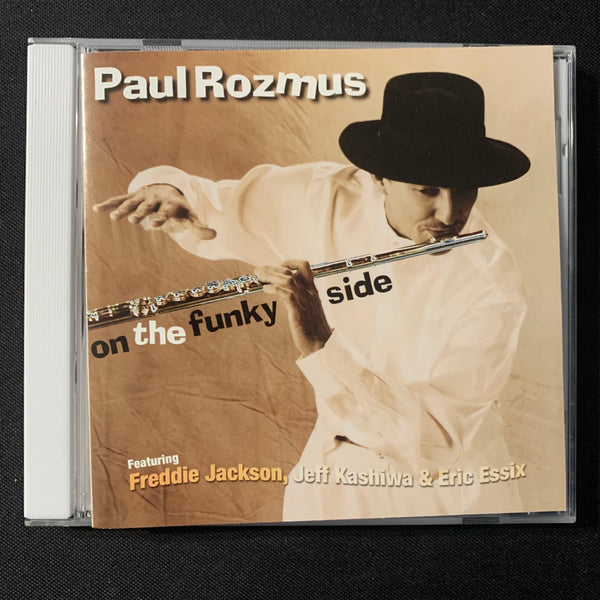 CD Paul Rozmus (2001) 'On the Funky Side' contemporary smooth jazz flute OOP