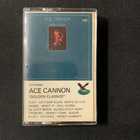 CASSETTE Ace Cannon 'Golden Classics' (1980) Gusto saxophone Tuff Blues Stay Away