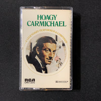 CASSETTE Hoagy Carmichael 'Legendary Performer and Composer' (1979) RCA tape