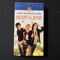 VHS Benny and Joon (1993) Johnny Depp Mary Stuart Masterson Aidan Quinn tape