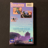 VHS Highlander (1986) Christopher Lambert Sean Connery tape video adventure