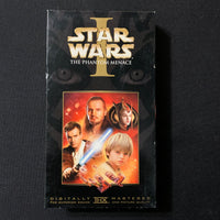 VHS Star Wars: The Phantom Menace (1999) Liam Neeson, Ewan McGregor, Natalie Portman