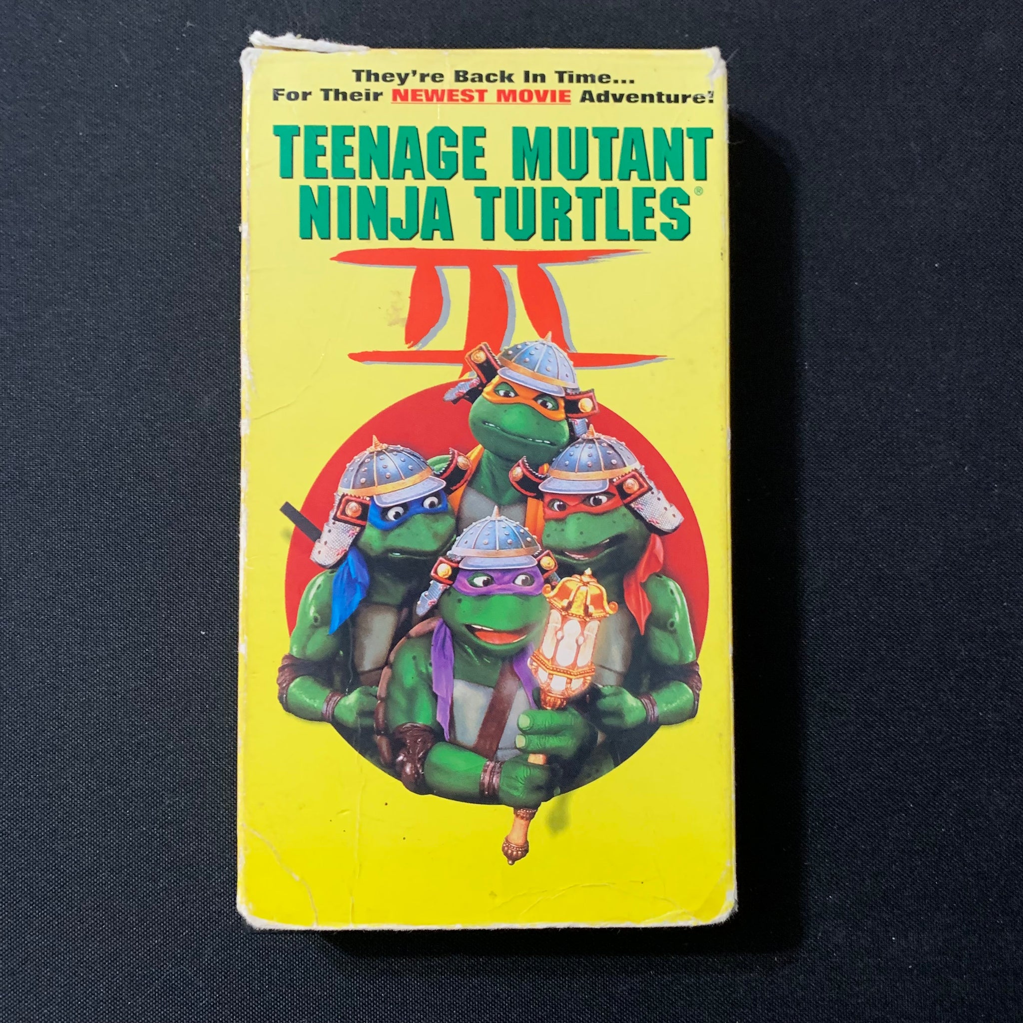 VHS Teenage Mutant Ninja Turtles III (1993) Elias Koteas