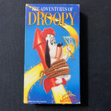 VHS The Adventures of Droopy (1989) classic cartoons