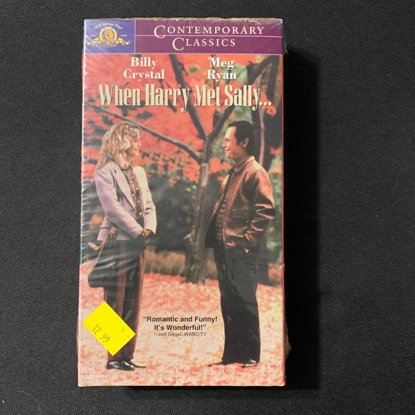 VHS When Harry Met Sally (1989) Billy Crystal, Meg Ryan, romantic comedy