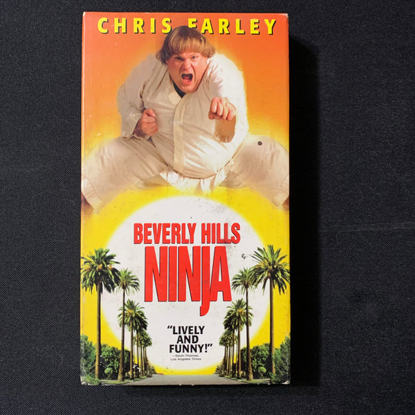 VHS Beverly Hills Ninja (1996) Chris Farley Nicollette Sheridan Chris Rock comedy