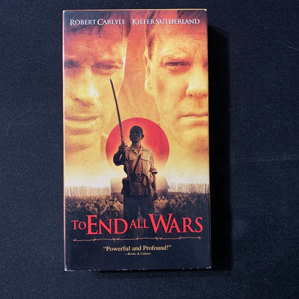 VHS To End All Wars (2001) Robert Carlyle, Kiefer Sutherland, World War II