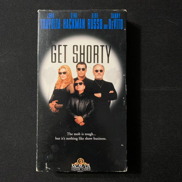 VHS Get Shorty (1995) John Travolt,a Gene Hackman, Rene Russo, Danny DeVito