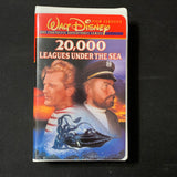 VHS Disney 20,000 Leagues Under the Sea (1954) clamshell Kirk Douglas James Mason tape