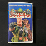 VHS Small Soldiers (1998) animated Kirsten Dunst Tommy Lee Jones toy action figure