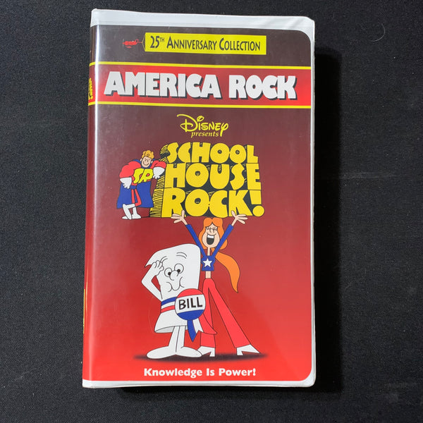 VHS School House Rock 25th Anniversary America Rock (1995) tape Bill on Capitol Hill