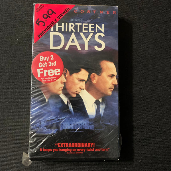 VHS Thirteen Days (2000) Kevin Costner, Bruce Greenwood, Steven Culp