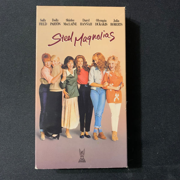 VHS Steel Magnolias (1990) Dolly Parton, Sally Field, Julia Roberts, Shirley MacLaine