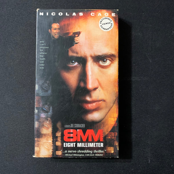 VHS 8MM (1996) Nicolas Cage, Joaquin Phoenix, James Gandolfini, Catherine Keener