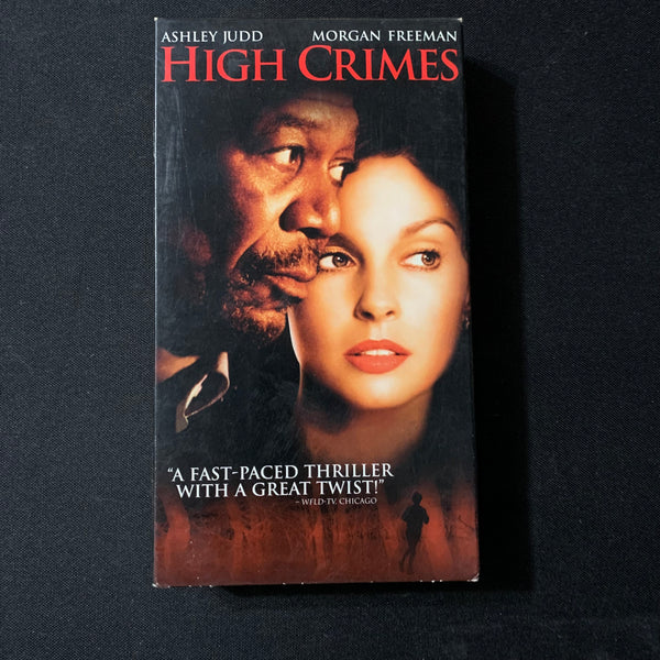 VHS High Crimes (2002) Morgan Freeman, Ashley Judd, Jim Caviezel