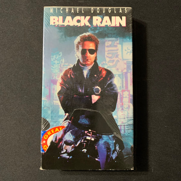 VHS Black Rain (1989) Michael Douglas, Andy Garcia, Kate Capshaw, Ridley Scott