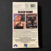 VHS Black Rain (1989) Michael Douglas, Andy Garcia, Kate Capshaw, Ridley Scott