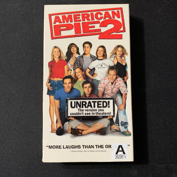 VHS American Pie 2 (2002) Jason Biggs, Shannon Elizabeth, Alyson Hannigan