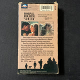 VHS Born On the Fourth of July (1989) Tom Cruise, Kyra Sedgwick, Oliver Stone
