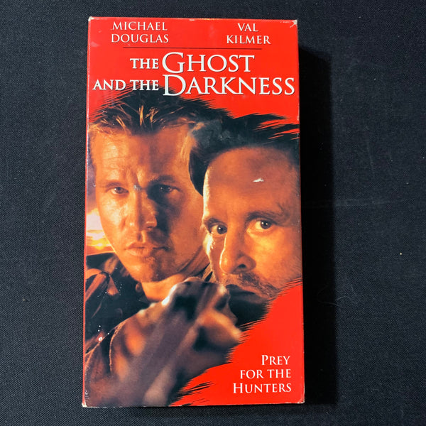 VHS The Ghost and the Darkness (1997) Michael Douglas, Val Kilmer