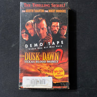 VHS From Dusk Till Dawn 2 (1999) retail promo screener Texas Blood Money tape