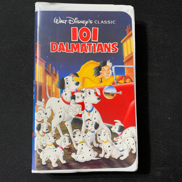 VHS 101 Dalmatians animated Disney classic video clamshell case – The ...