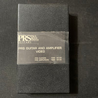 VHS Paul Reed Smith Guitar and Amplifier Video PRS promotional tape
