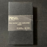VHS Paul Reed Smith Guitar and Amplifier Video PRS promotional tape