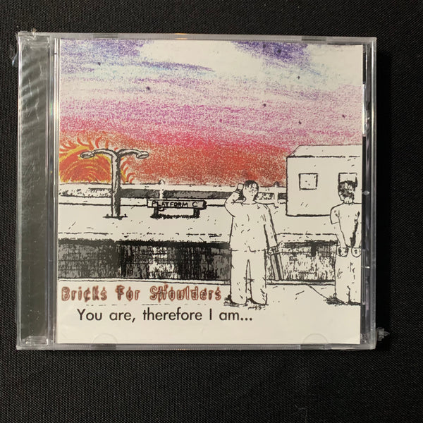 CD Bricks For Shoulders 'You Are Therefore I Am' (2005) indie loud guitar rock