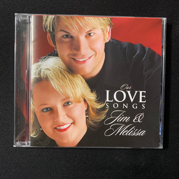 CD Jim and Melissa Brady 'Our Love Songs' (2004) Southern gospel Christian