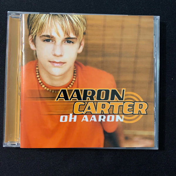 CD Aaron Carter 'Oh, Aaron' (2001) teen pop No Secrets Jive BMG club edition