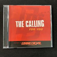 CD The Calling 'For You' (2002) 1trk radio DJ promo single Daredevil soundtrack