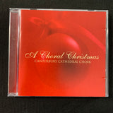 CD Canterbury Cathedral Choir 'A Choral Christmas' (2002)  traditional carols holiday