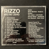 CD Rizzo 'Big Fat Zero' (1997) Bowling Green Ohio hard rock indie Mario Martinez