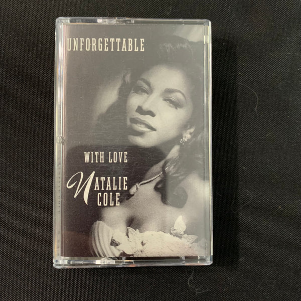 CASSETTE Natalie Cole 'Unforgettable... With Love' (1991) Nat King Cole duet tape