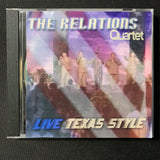 CD The Relations Quartet 'Live Texas Style' Christian gospel vocal harmony group