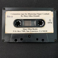 CASSETTE Mary Ellen Donald 'Mastering Finger Cymbals' (1976) rare instructional tape