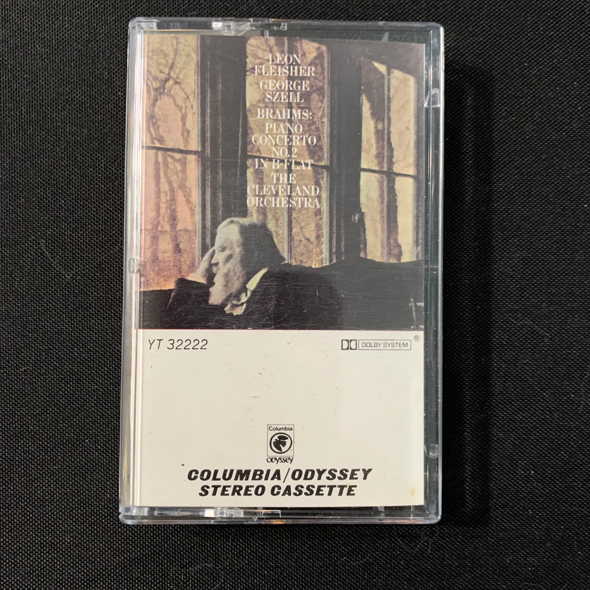 CASSETTE Brahms 'Piano Concerto No. 2' (1973) Leon Fleisher George Sze ...