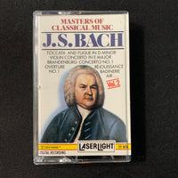 CASSETTE J.S. Bach 'Masters of Classical Music Vol. 2' (1988) Toccata and Fugue in D Minor