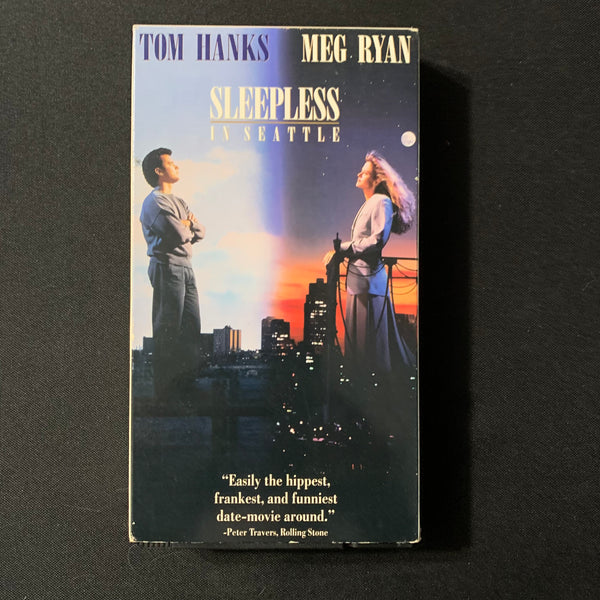 VHS Sleepless In Seattle (1993) Tom Hanks, Meg Ryan, Nora Ephron