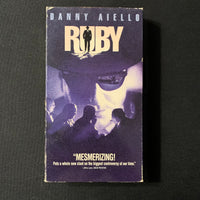 VHS Ruby (1992) Danny Aiello, Sherilyn Fenn, JFK assassination, Lee Harvey Oswald