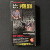 VHS Arlen Roth 'Lap Steel Guitar' Hot Licks Video instructional music w/booklet