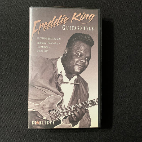 VHS Freddie King Guitarstyle blues guitar instructional video Duke Robillard