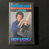 VHS Arlen Roth 'Chicago Blues Guitar 2 - Advanced' Hot Licks Video w/booklet