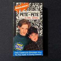 VHS Nickelodeon 'Adventures of Pete and Pete: School Dazed' (1994) tape sketch comedy